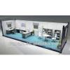 Movable prefabricated modular container office