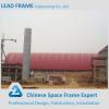 Large Span Prefab Galvanized Structural Steel Cement Storage Shed