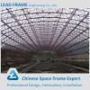 Space Grid Frame Construction Steel Arched Roof for Coal Storage