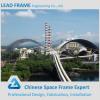 Economical grid structure space frame for roofing cover
