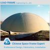 Light weight space frame low cost power plant steel dome structure