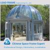 2017 Pre Engineering Curved Glass Roof Sunroom Made In China