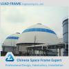 Prefab Steel Space Frame Structure Limestone Dome Storage