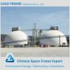 Prefab Space Frame Steel Dome Structure for Coal Bunker