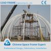 Flexible Modern Design Steel Structure Space Framed Acrylic Dome with Glass Roof