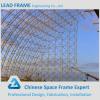 rigid construction design of space frame steel structure
