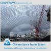 Prefab large span security steel structure shed roofing #1 small image