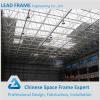 Large span prefabricated steel space frame structure warehouse