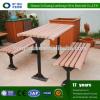 2016 Classic comfortable wood plastic composite outdoor furniture