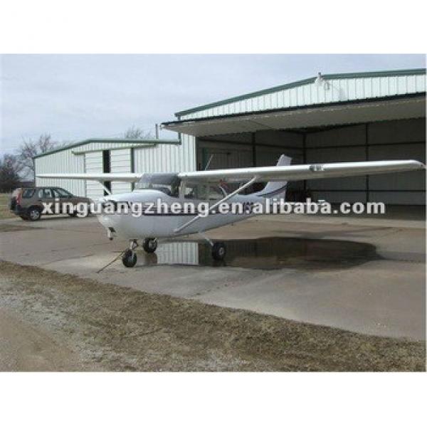 mobile prefab steel structure aircraft hangar #1 image
