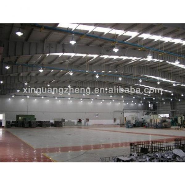 Light Prefabricated steel structure hangar shed with good corrosion resistance/chicken shed/workshop/project #1 image