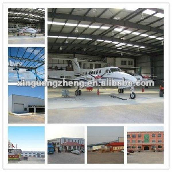 prefabricated steel aircraft hangar project for sale #1 image