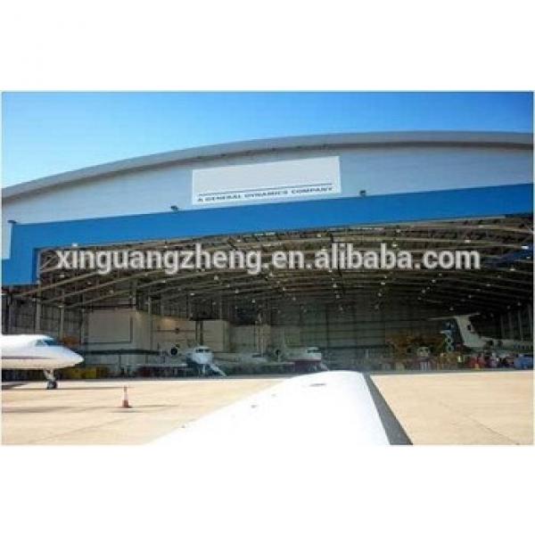 Prefab steel structure hangar with low price #1 image