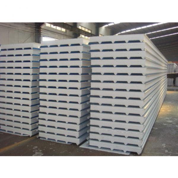 Galvanized Color metal EPS sandwich panel for roofing and wall and warehouse #1 image