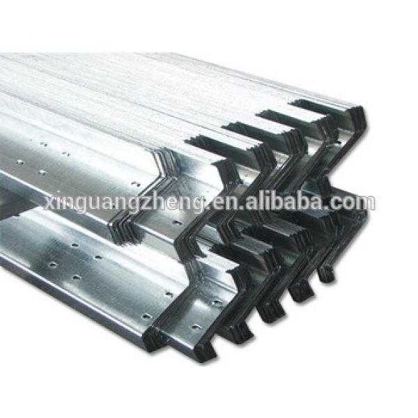 light weight cold rolled galvanized steel z section purlin #1 image