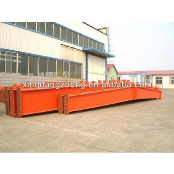 light weight fabricated metallic steel structure construction materials welded H beam #1 image