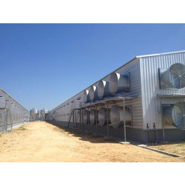 leading modern prefab low cost poultry farming house with equipment in China #1 image