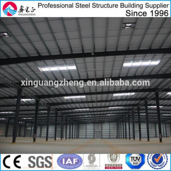 exported America prefabricated steel structure warehouse workshop in china steel structure workshop building #1 image