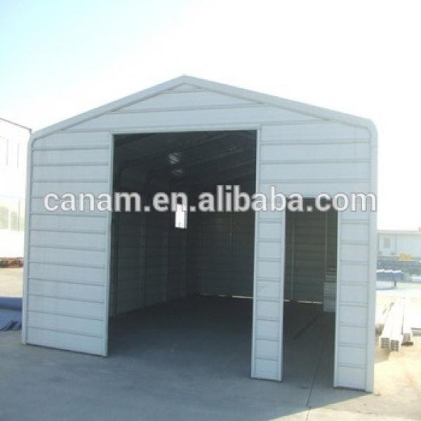 Prefabricated low cost steel structure garage #1 image
