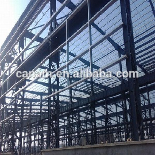 prefabricated steel construction steel structure warehouse #1 image