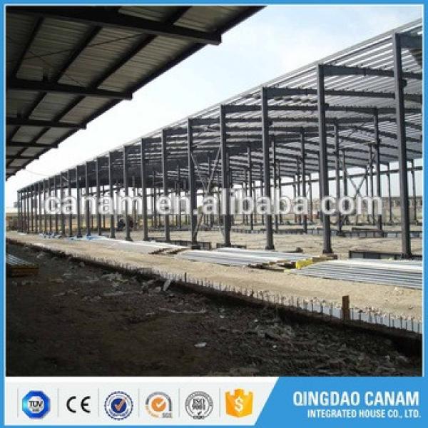 China supplier top prebuilt long span steel structure prefabricated warehouse building #1 image