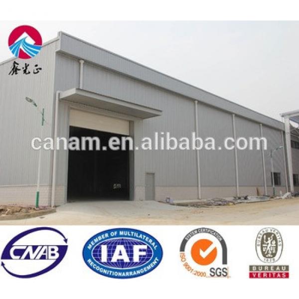 qingdao peb shed design prefabricated light steel structure warehouse drawings #1 image