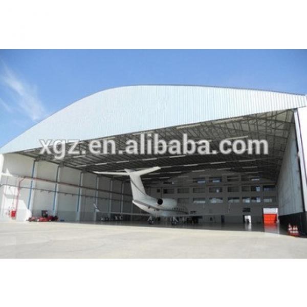 Low Cost Movable Steel Structure Aircraft Hangar #1 image