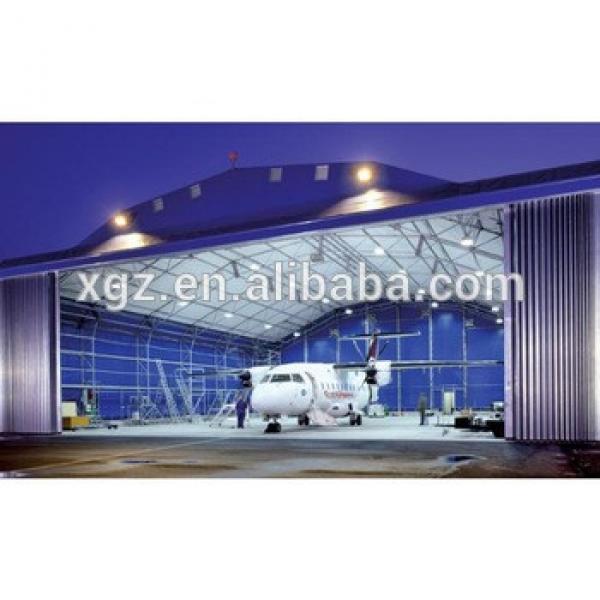 Metal roofing structure aircraft hangar prefabricated hall #1 image
