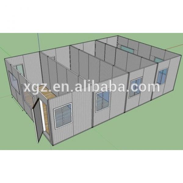 4 X 20feet steel structure moveable house for classroom #1 image