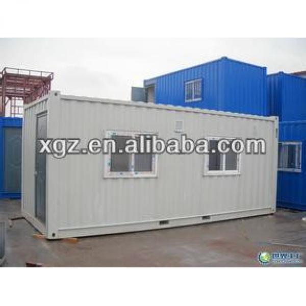 20 feet color steel prefabricated container house #1 image
