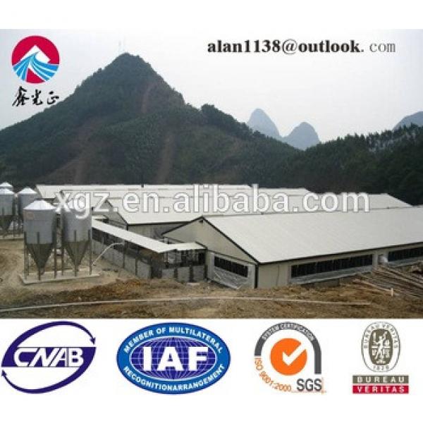 Light Steel Prefabricated Chicken Shed/pig house #1 image