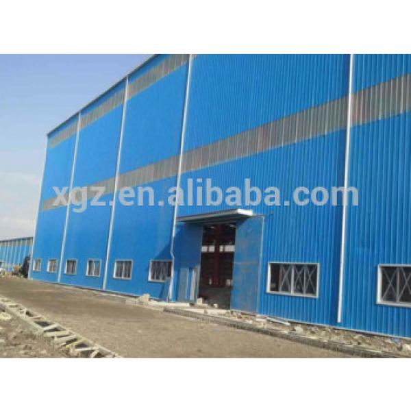 china prefab steel frame warehouse shed #1 image