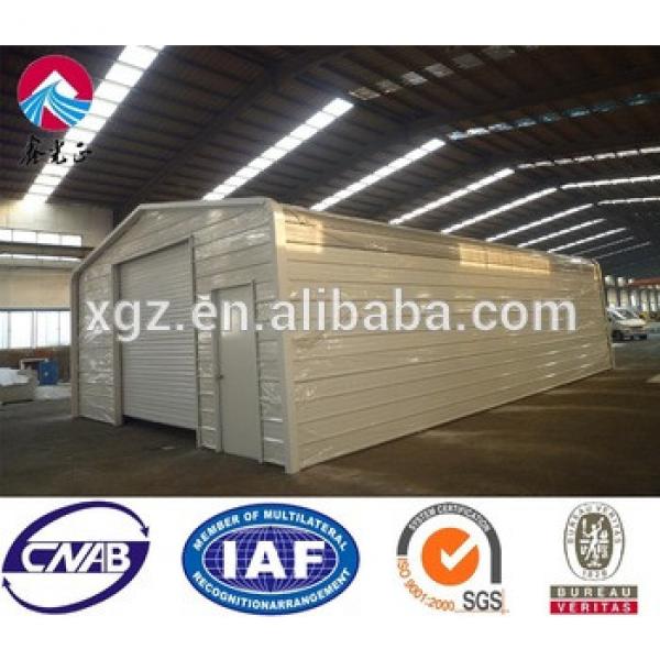 Steel Frame Steel Structure Prefabricated Storage Shed #1 image