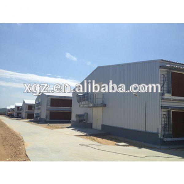 Prefabricated Poultry House with Chicken Production Equipment #1 image