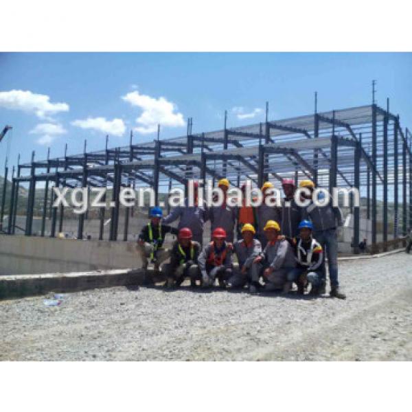 steel structure building material warehouse #1 image