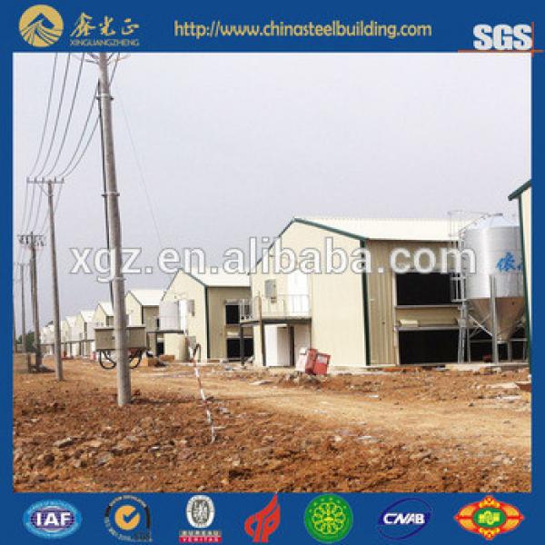 light steel structure building for chicken farm poultry house with equipments #1 image