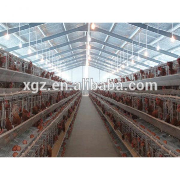 good quality light steel chicken house/poultry shed with fast installation #1 image