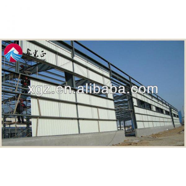 XGZ sadwich large span steel workshop steel storage shed #1 image