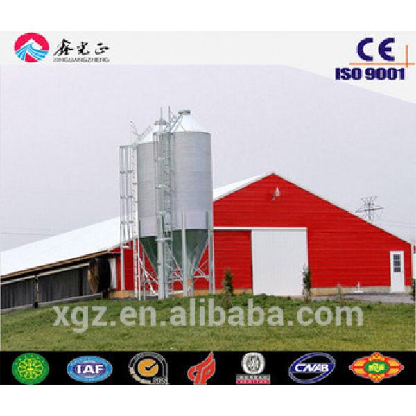 China easy assemble automatic chicken farm steel structure prefabricated poultry shed for poultry farm for sale #1 image