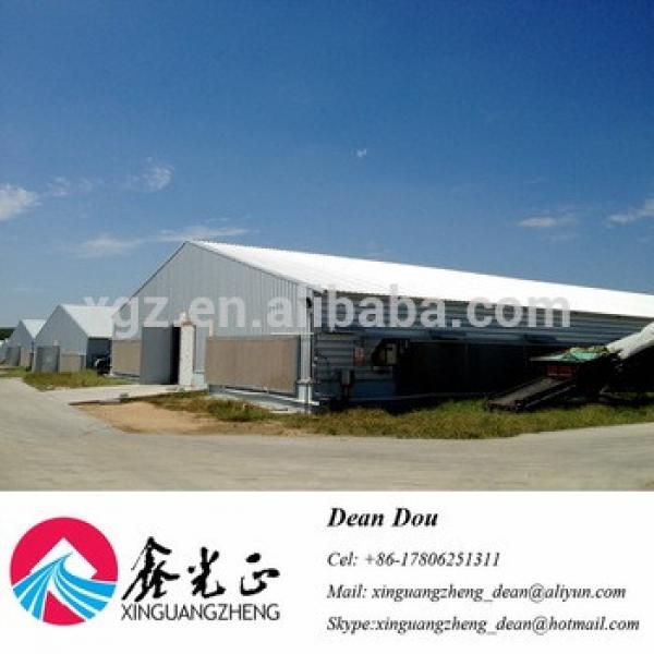 Automatic Control Equipment Chicken Egg House Galvanized Steel Structure Poultry Farm #1 image