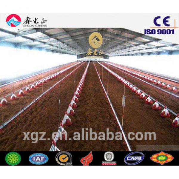 automatic chicken farm steel structure prefabricated shed for poultry farm #1 image