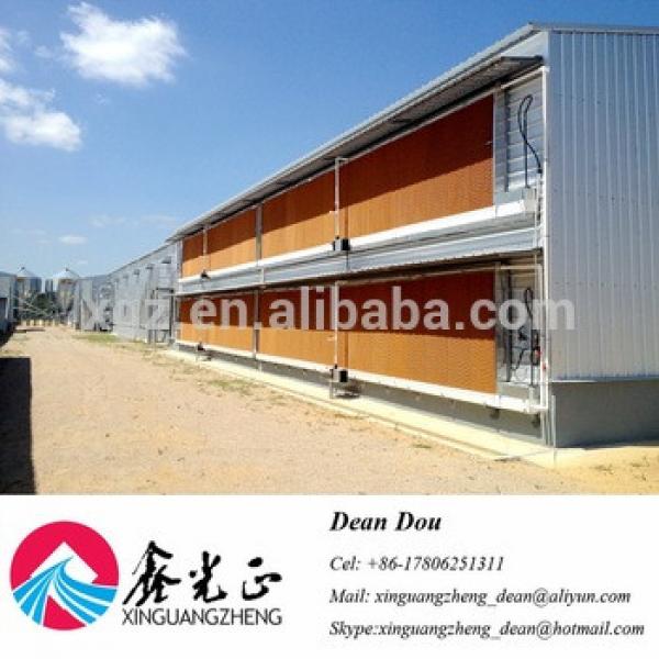 Automatic Control Equipment Chicken Egg House Steel Structure Poultry Farm Supplier #1 image