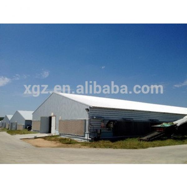 Automatic Steel Structure Poultry House Chicken Egg Farm #1 image