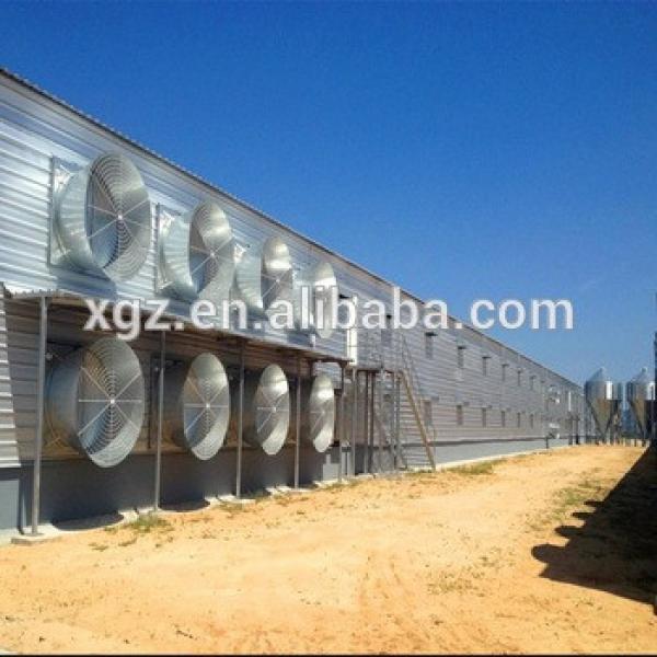 Steel Structure Low Cost Chicken Layer House Shed Poultry For Broliers Design #1 image