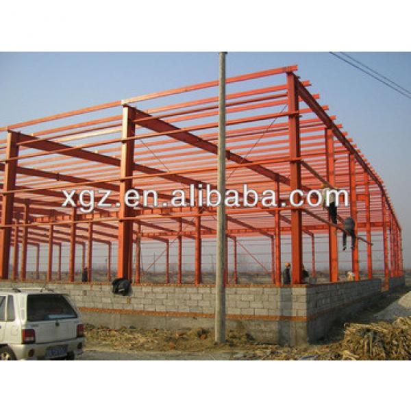 glass wool sandwich panel workshop with light weight steel frame #1 image