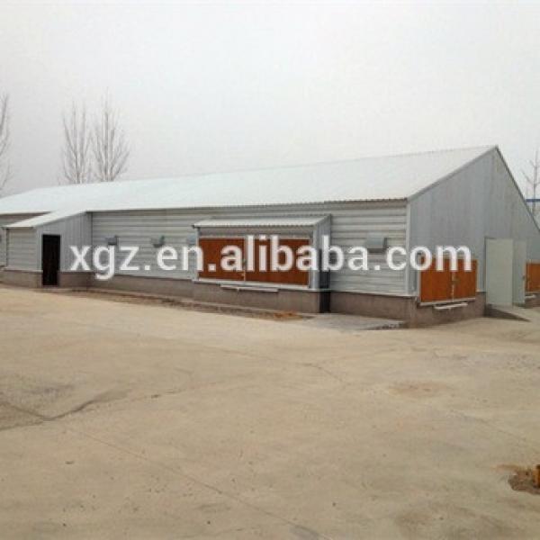 Cheaper Prefab Galvanized Steel Structure Poultry House #1 image