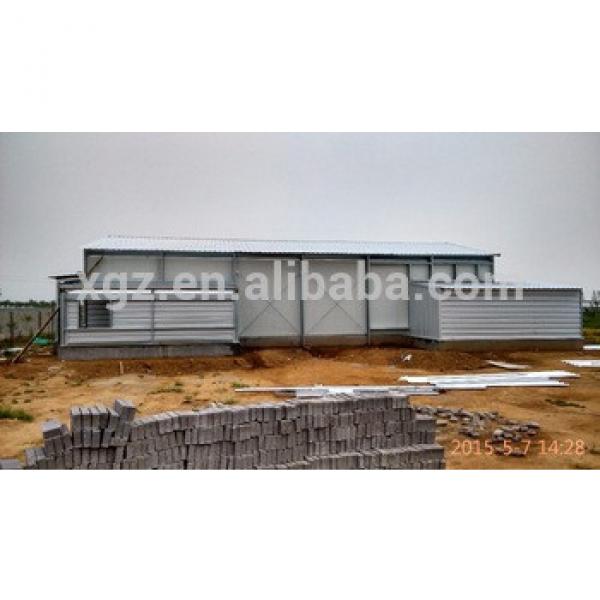 Prefab Steel Structure Poultry Farm Construction Broiler Poultry Shed #1 image