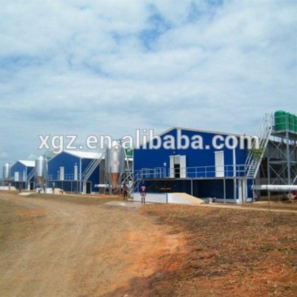 Modern Commercial Prefabricated Steel Structure Kenya Chicken Farm #1 image