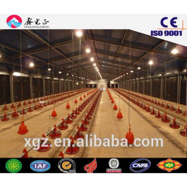 poultry house design/Steel structure poultry farm, chicken house(JW-16094) #1 image