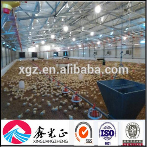 Import China Products Space Frame Poultry Chicken Farm Prefabricated Chicken House #1 image